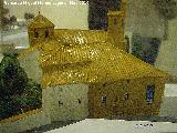 Iglesia de San Andrés. Maqueta de platilina de Agustín Garzón